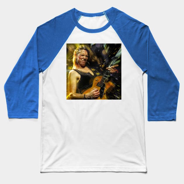 susan tedeschi Baseball T-Shirt by IconsPopArt